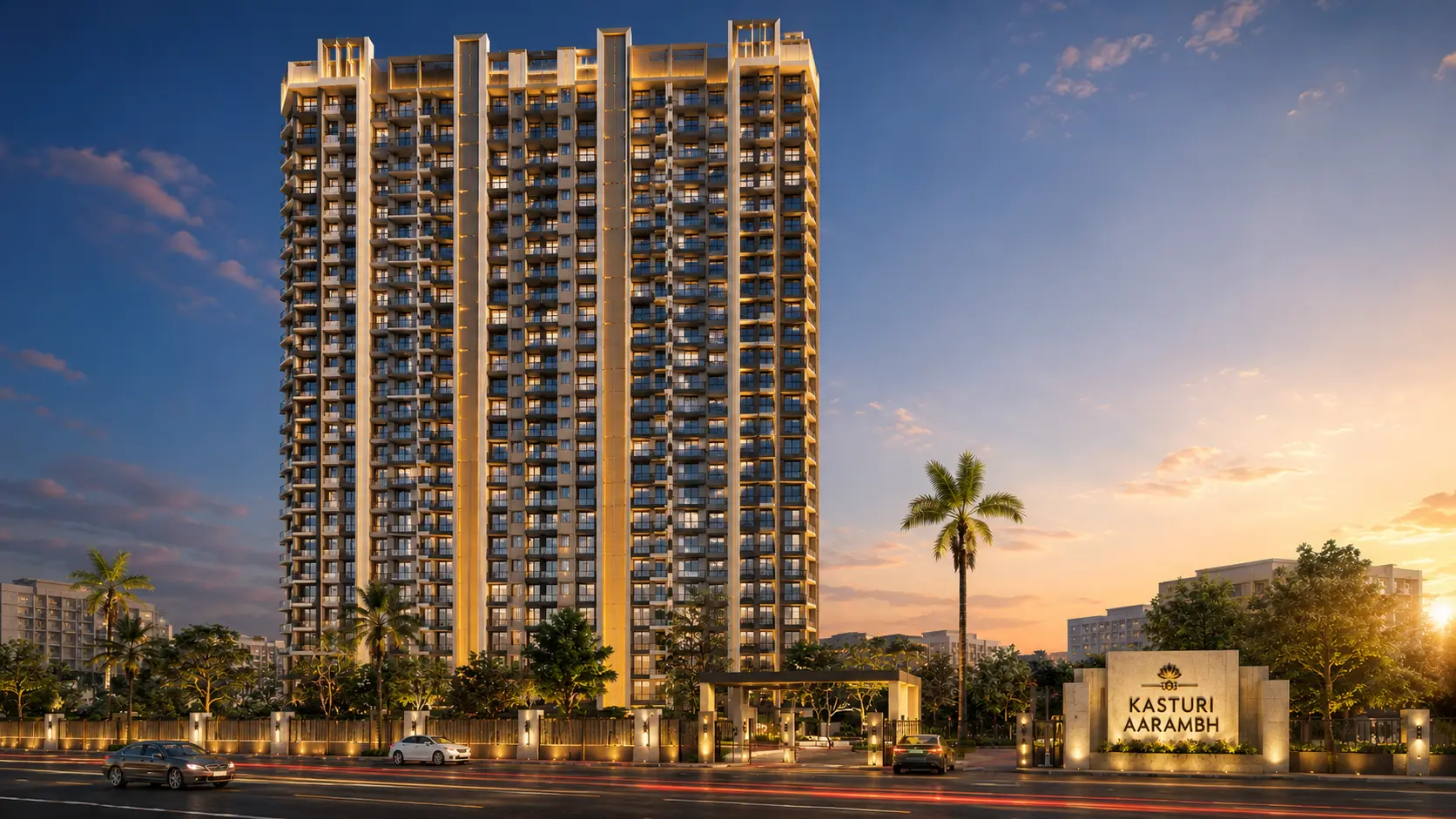 Kasturi Sector 16 Roadpali Codename Aarambh – premium living spaces
